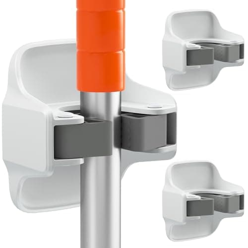 reliahom Self-Adhesive Broom Grippers, 3-Pack (K-MG-3P)