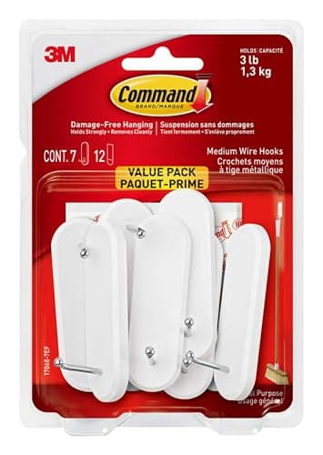 Command Medium Wire Hooks (17068)