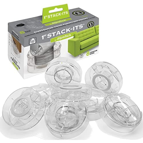 Slipstick CB658 Stack-Its 1 Inch Adjustable Risers (set of 8)