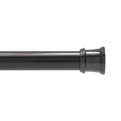 Kenney Twist & Fit Camlock Tension Shower Curtain Rod, 42-72 in (KN609C/5)