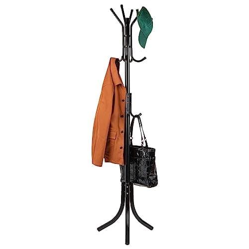 Mind Reader Freestanding Coat Rack, 11 Hooks (COATRACK11)