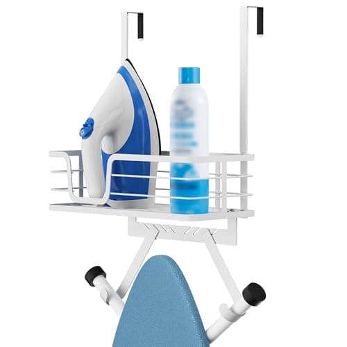 KES Over-the-Door Ironing Board Holder (HIR501A-WH)