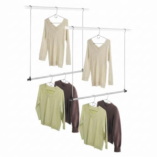 Whitmor Double Closet Rod, 2-Pack (6021-378)