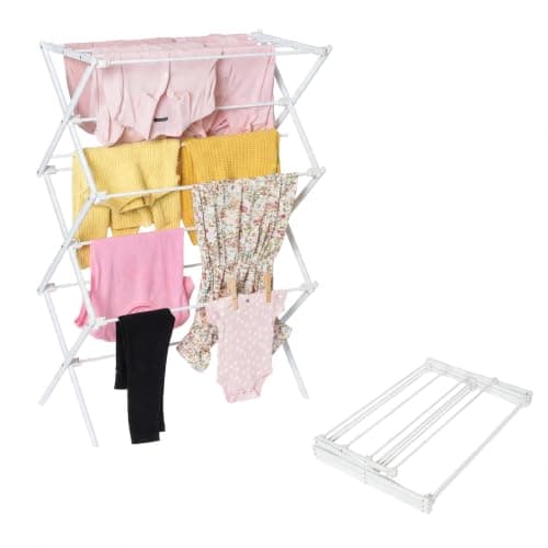 Honey-Can-Do 6-Tier Collapsible Drying Rack, 30 in (DRY-10152)
