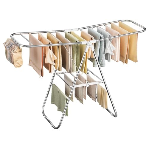 SONGMICS Foldable Clothes Airer, 60 lb (ULLR505EW01)