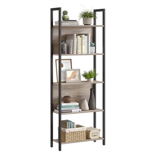 VASAGLE 5-Tier Bookshelf (ULLS025B02)