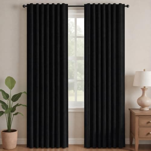 Deconovo Blackout Curtains, 52 x 84 in (2 panels)