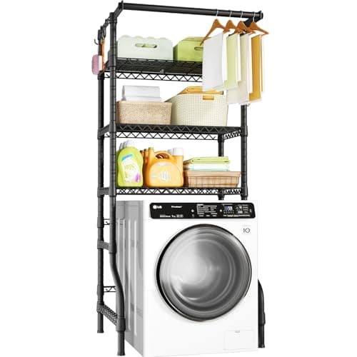Ulif U11 Medium Over Washer and Dryer Shelf, 3 Tiers