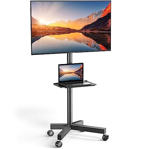 PERLESMITH Rolling TV Cart (PSTVMC04)