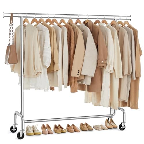 SONGMICS Clothes Rack, 286.6 lb (UHSR11S)
